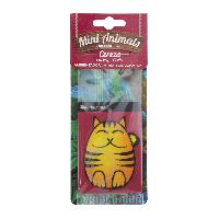 Desodorisant Auto - Parfum Auto 12x Desodorisant Mini Animals Cerise