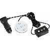Desodorisant Auto - Parfum Auto Base Led Rouge Pour Desodorisant Trucky 12V 24V