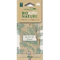 Desodorisant Auto - Parfum Auto BIOAUTONAT Plaquette menthe - Bio Auto Nature Desodorisant Auto - Parfum Auto BIOAUTONAT Plaquette menthe - Bio Auto Nature