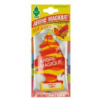 Desodorisant Auto - Parfum Auto Desodorisant Arbre Magique Mangue et Papaye