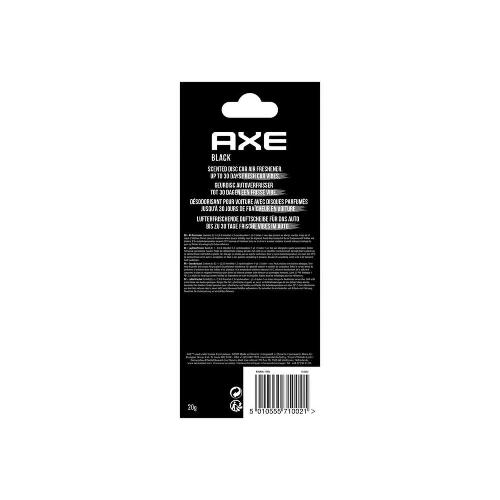 Desodorisant Auto - Parfum Auto Desodorisant Axe 3dblack - A Suspendre