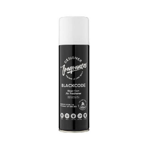 Desodorisant Auto - Parfum Auto Desodorisant Blast Can Black Code 300ml -aerosol-