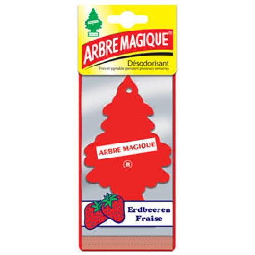 Desodorisant Auto - Parfum Auto Desodorisant fraise - 1 arbre magique