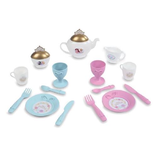 Soin De La Maison - Nettoyage - Menage Desserte XL Disney Princess - Smoby - Mixte - Rose - 17 accessoires inclus - Enfant - Des 3 Ans