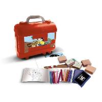 Dessin - Coloriage Travel Set - MULTIPRINT - 42927 - 5 tampons Les Pirates. 10 crayons