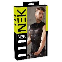 Dessous Debardeur Translucide avec Zip noir - M Dessous Debardeur Translucide avec Zip noir - M