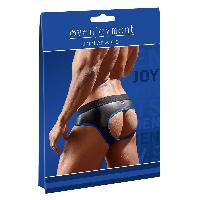 Dessous Jock Ouvert avec Zip - XL Noirbleu Dessous Jock Ouvert avec Zip - XL Noirbleu
