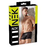 Dessous Short Noir Avec Zip Frontal - L Dessous Short Noir Avec Zip Frontal - L