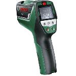 Longueur (telemetre - Laser Mesureur) Detecteur thermique Bosch - PTD 1 -Livre avec 2 piles AA. poche de rangement. ecran digital-