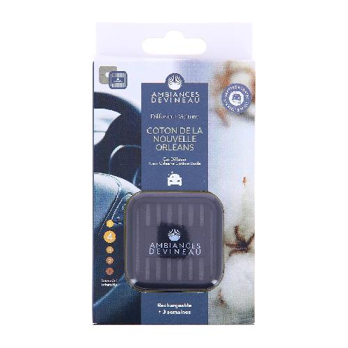 Desodorisant Auto - Parfum Auto DEVINEAU diffuseur Coton