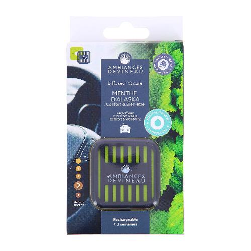 Desodorisant Auto - Parfum Auto DEVINEAU diffuseur Menthe