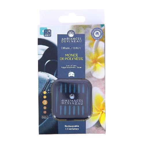 Desodorisant Auto - Parfum Auto DEVINEAU diffuseur Monoi