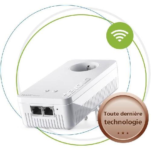 Courant Porteur - Cpl DEVOLO Magic 1 WiFi - Extension - 1 adaptateur CPL - 1200 Mbits-s
