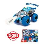 Dickie - Monster Arctic Ice -Vehicule 25cm - Fonction fumee - Sons et lumieres