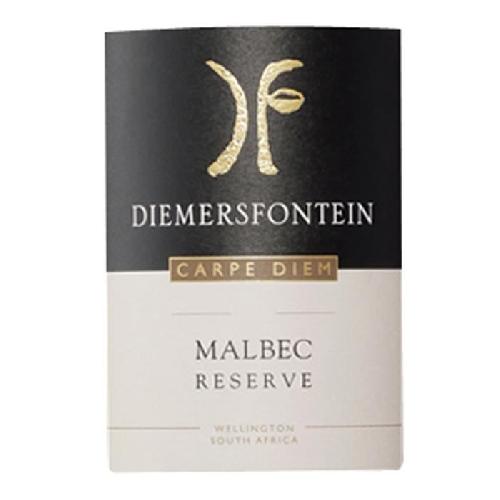 Vin Rouge Diemersfontein Carpe Diem 2015 Malbec - Vin rouge d'Afrique du Sud