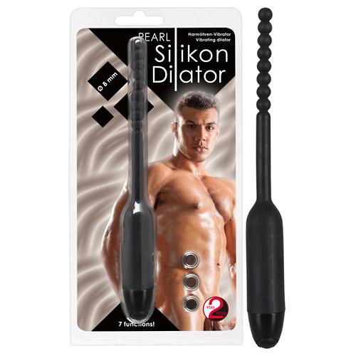 Plugs et godes Anal Dilateur vibrant - Noir - Taille 19cm