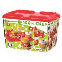 Dinette - Cuisine ECOIFFIER CHEF Set Hamburger