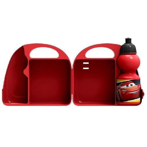 Accessoire - Piece Detachee Vehicule DISNEY - Combo Boite a gouter+gourde+klaxon - Rouge - Cars - Pour Enfant de 3 ans et plus