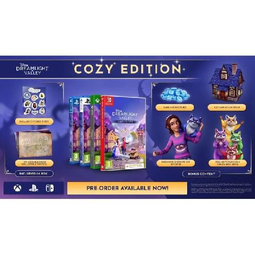 Sortie Jeu Nintendo Switch Disney Dreamlight Valley Cozy Edition - Jeu Nintendo Switch -Code In A Box-