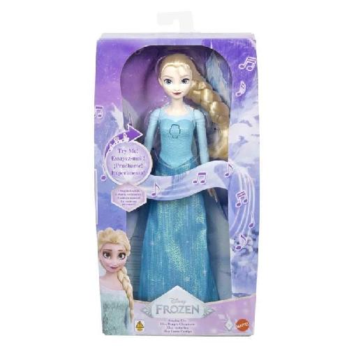 Poupee Disney-La Reine Des Neiges-Elsa Poupée Chantante-Chanson En 4 Langues - 3 ans+- JDX48