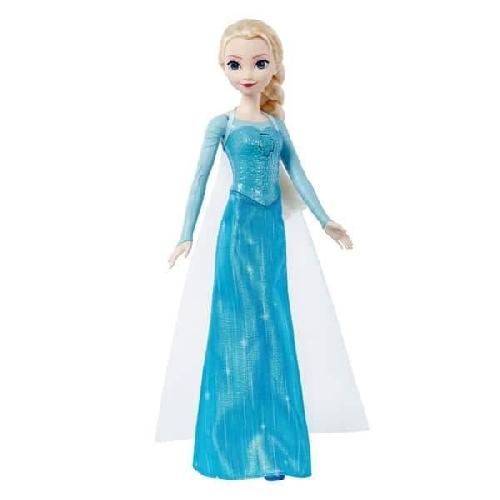 Poupee Disney-La Reine Des Neiges-Elsa Poupée Chantante-Chanson En 4 Langues - 3 ans+- JDX48