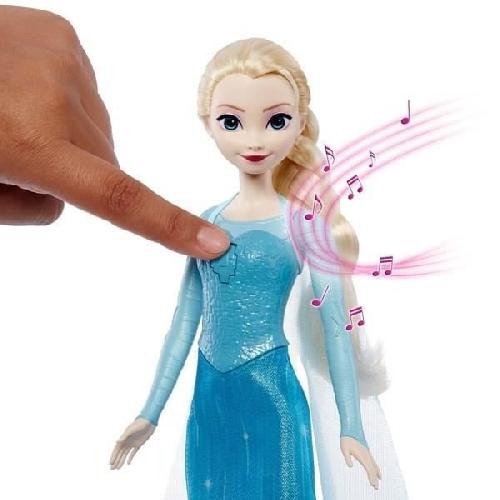 Poupee Disney-La Reine Des Neiges-Elsa Poupée Chantante-Chanson En 4 Langues - 3 ans+- JDX48