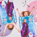 DISNEY La Reine des Neiges - Lit junior ReadyBed - Lit gonflable pour enfants avec sac de couchage integre