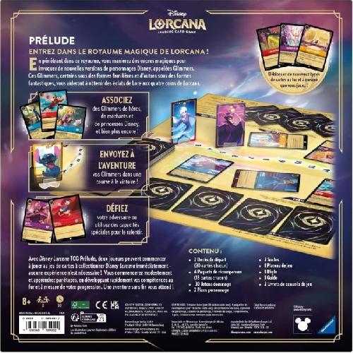 Jeu D'apprentissage Disney Lorcana TCG : Prélude. Jeu de cartes.  des 8 ans - 11098401. Ravensburger