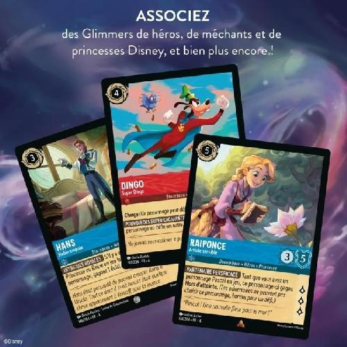 Jeu D'apprentissage Disney Lorcana TCG : Prélude. Jeu de cartes.  des 8 ans - 11098401. Ravensburger