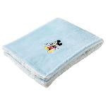 Edredon - Couverture - Plaid Bebe DISNEY Mickey Couverture - 75 x 100 cm