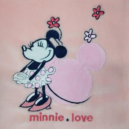 Edredon - Couverture - Plaid Bebe DISNEY Minnie Couverture - 75 x 100 cm