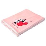 Edredon - Couverture - Plaid Bebe DISNEY Minnie Couverture  - 75 x 100 cm