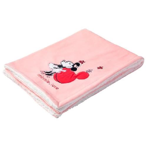 Edredon - Couverture - Plaid Bebe DISNEY Minnie Couverture - 75 x 100 cm