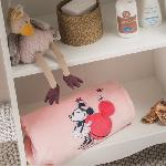 Edredon - Couverture - Plaid Bebe DISNEY Minnie Couverture  - 75 x 100 cm