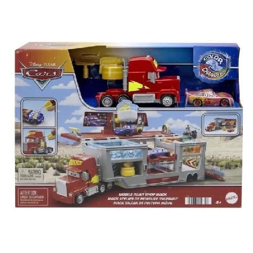 Vehicule Pour Circuit Miniature Disney · Pixar Cars-Coffret Mack Atelier de Peinture Itinerant HPD82