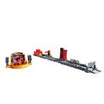 Vehicule Pour Circuit Miniature Disney · Pixar-Cars Piste Tremplin Piston Cup - Coffret Avec Piste