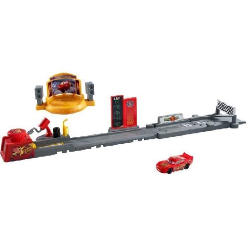 Vehicule Pour Circuit Miniature Disney · Pixar-Cars Piste Tremplin Piston Cup - Coffret Avec Piste