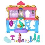 Disney Princesses - Coffret Le Chateau Deluxe de Ariel - Figurine - 3 ans et + - MATTEL - HLW95 - POUPEE MANNEQUIN DISNEY