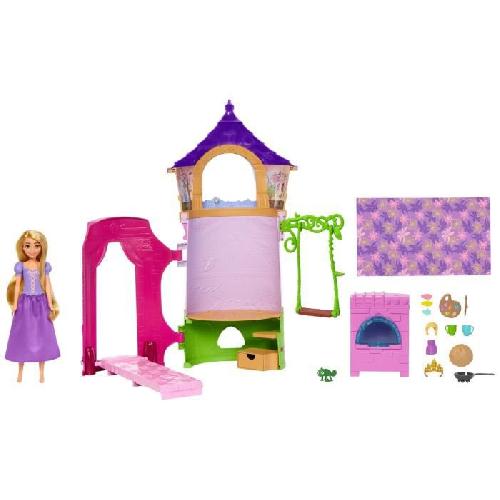 Poupee Disney-Princesses Disney-La Tour de Raiponce-Coffret HLW30