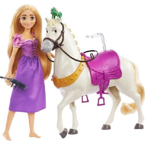 Poupee Disney-Princesses Disney-Raiponce et Maximus-Coffret HLW23