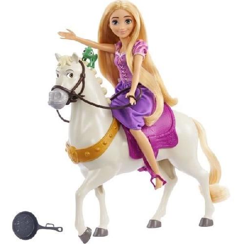 Poupee Disney-Princesses Disney-Raiponce et Maximus-Coffret HLW23