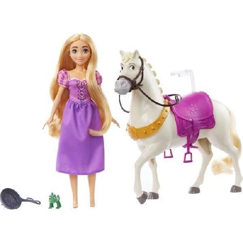 Poupee Disney-Princesses Disney-Raiponce et Maximus-Coffret HLW23