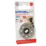 Accessoire - Consommable Machine Outil Disque diamant a tronçonner DREMEL S545 - Ø 38mm - Découpe de Faience/Porcelaine/Céramique