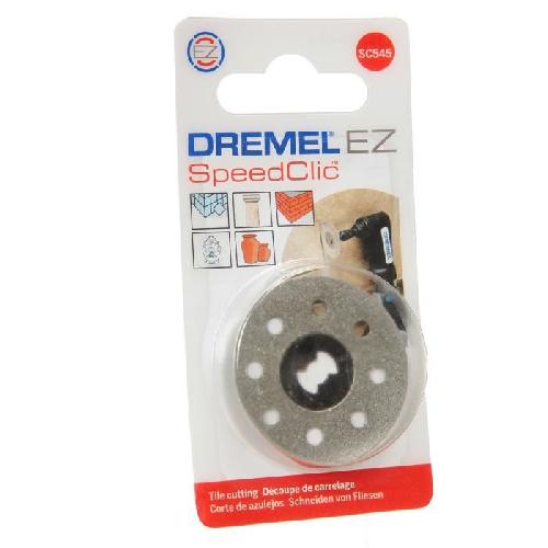 Accessoire - Consommable Machine Outil Disque diamant a tronçonner DREMEL S545 - Ø 38mm - Découpe de Faience/Porcelaine/Céramique