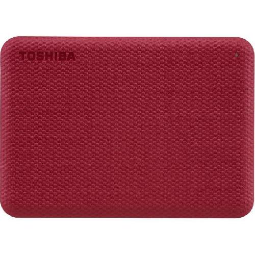 Disque Dur Externe Disque dur externe - TOSHIBA - Canvio Advance - 1 To - Rouge