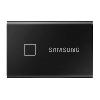 Disque Dur Ssd Externe SAMSUNG SSD externe T7 Touch USB type C coloris noir 1 To