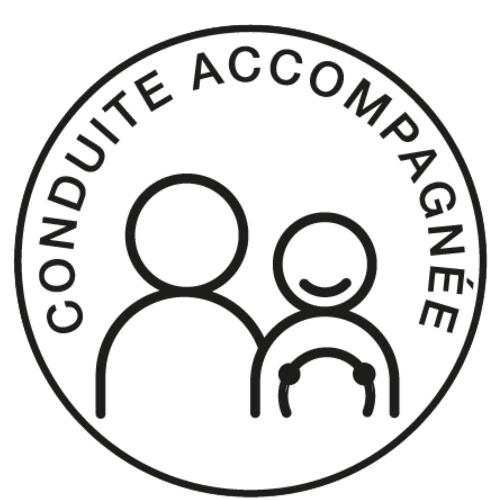 Disque Et Autre Adhesif De Signalisation Disque Magnetique Conduite Accompagnee O 15 Cm