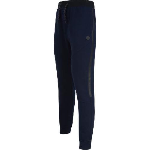 DISSIDENT Pantalon de Jogging Bleu Marine-Noir Homme - S