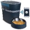 Distributeur D'aliment PetSafe - Distributeur de Croquettes Automatique Connecté Smart Feed pour Chien/Chat. avec minuterie. bol en acier inoxydable. 5.7