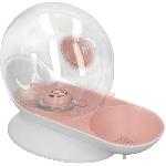 Fontaine A Eau Distributeur d'eau avec filtre - Mpets - SNAIL - 2800 ml - Blanc. Rose & Transparent